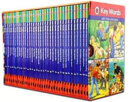 Key Words Collection (Set of 36 Books) by Ladybird