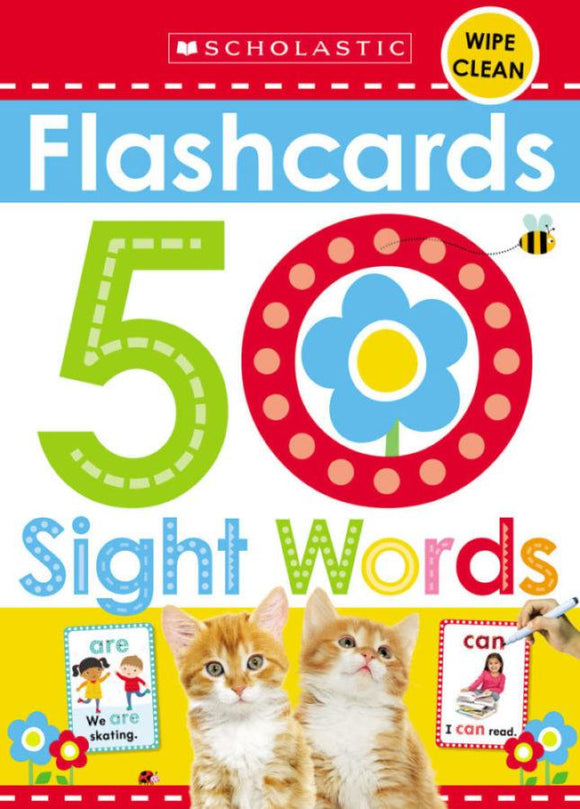 Flashcards - 50 Sight Words (Scholastic Early Learners) by Scholastic Inc