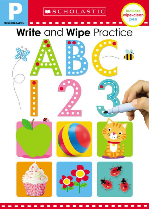 Write and Wipe Practice Flip Book: ABC 123 (Scholastic Early Learners) by Scholastic Inc