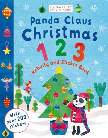 Panda Claus Christmas 123 Activity and Sticker Book by NA