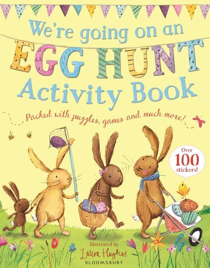 We're Going on an Egg Hunt Activity Book by Laura Hughes