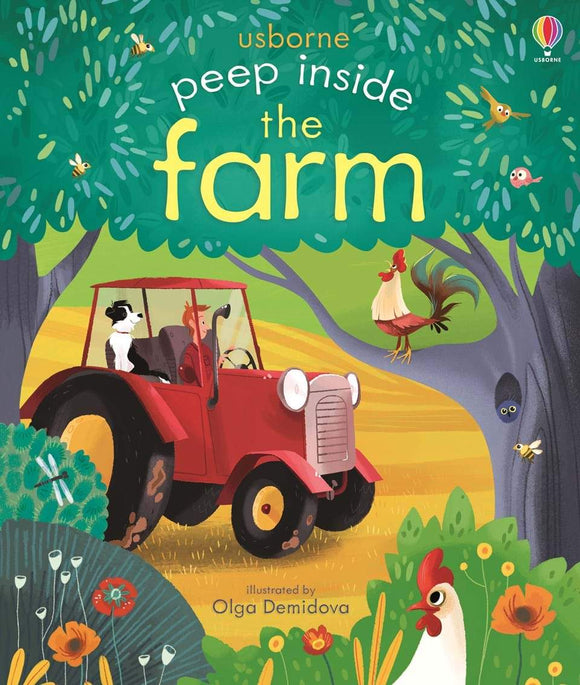 Peep inside the farm (Usborne) by Anna Milbourne