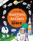 Lift-the-flap Questions and Answers about Space (Usborne) by Katie Daynes
