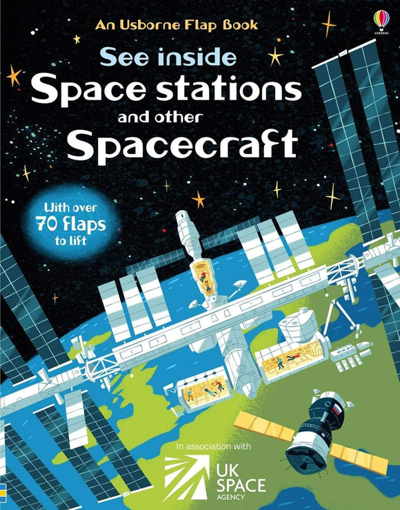 See Inside Space Stations and other Spacecraft (Flap Book) by Rosie Dickins