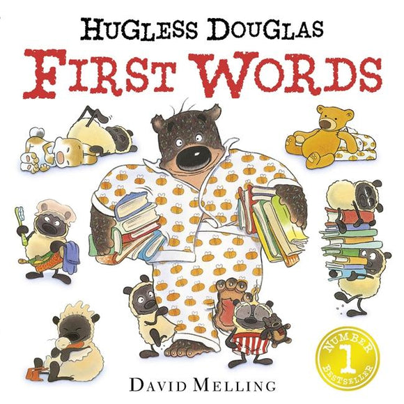 Hugless Douglas First Words Board Book by David Melling
