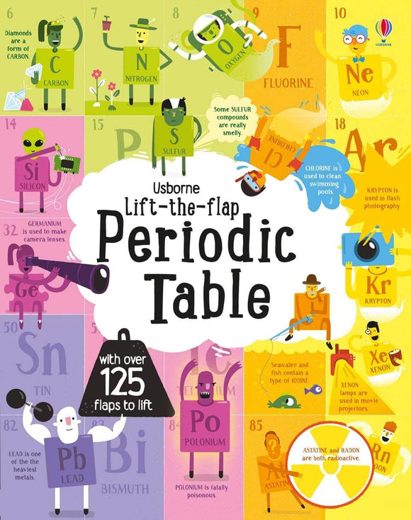 Lift-the-flap Periodic Table by Alice James