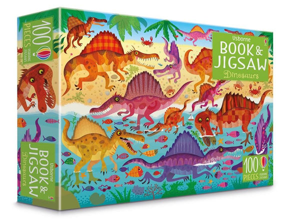 Dinosaurs (Usborne Picture Puzzle Book and Jigsaw) by Sam Smith