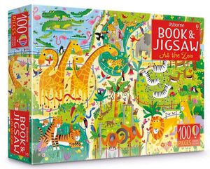 At the Zoo (Usborne Picture Puzzle Book and Jigsaw) by Kirsteen