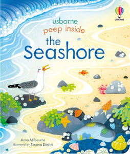 Peep Inside the Seashore (Usborne) by Anna Milbourne