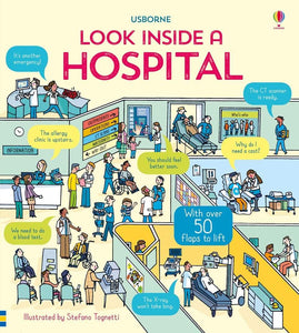 Look inside a hospital (Usborne Flap Books) by Katie Daynes and Dr. Zoë Fritz