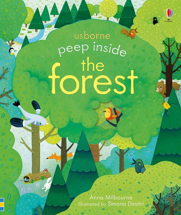 Peep inside the forest (Usborne) by Anna Milbourne