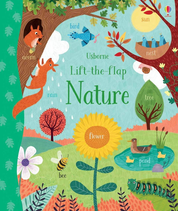 Usborne Lift-the-flap Nature by Jessica Greenwell