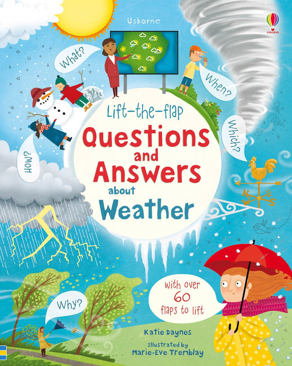 Lift-the-flap Questions and Answers about Weather by Katie Daynes