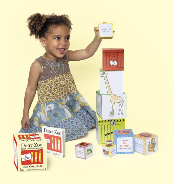 Dear Zoo Book and Storyblocks by Rod Campbell