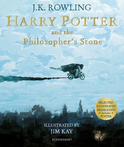 Harry Potter and the Philosopher's Stone: Illustrated Edition by J.K. Rowling