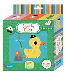 Squirty Duck Bath Book by Kay Vincent