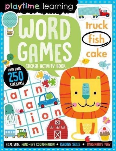 Playtime Learning Word Games (Sticker Activity Book) by Make Believe Ideas
