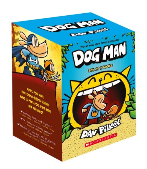 Dog Man (Set of 7 Books) by Dav Pilkey