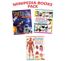 Minipedia Series  (A set of 3 Books) by Dreamland Publications