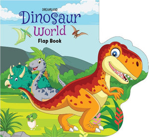 Flap Book- Dinosaur World  by Dreamland Publications