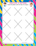 Pre-Nursery Pattern Writing Book - Early Learning Books