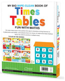 My Big Wipe And Clean Book of Times Tables for Kids : Fun With Maths
