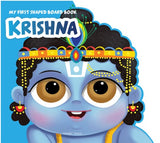 My First Shaped Board Book: Illustrated Lord Krishna Hindu Mythology Picture Book for Kids by Wonder House Books