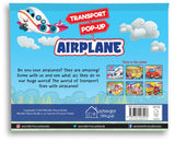 Pop-up Transport - Airplane - Gorgeously Illustrated Pop-up Book For Children