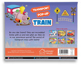Pop-up Transport - Train - Gorgeously Illustrated Pop-up Book For Children