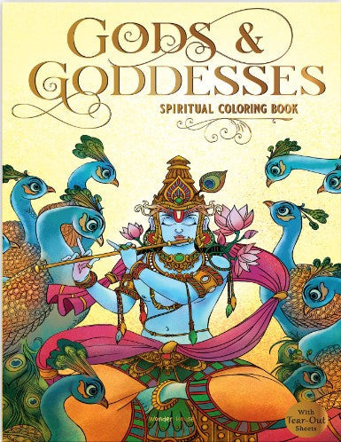 Gods and Goddesses - Spiritual Coloring Book by Wonder House Books