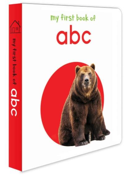 My First Book of ABC: First Board Book by Wonder House Books