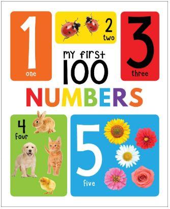 My First 100 Numbers: Padded Board Books by Wonder House Books