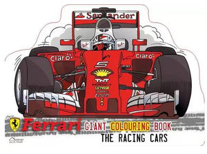 Ferrari The Racing Cars : Giant Colouring Book by Franco Cosimo Panini