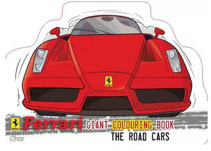 Ferrari The Road Cars : Giant Colouring Book by Franco Cosimo Panini