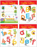 My First Super Pack of Pencil Control and Patterns  : A set of 4 interactive activity books to practice Patterns, Numbers and Alphabet
