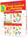 My First Super Pack of Pencil Control and Patterns  : A set of 4 interactive activity books to practice Patterns, Numbers and Alphabet