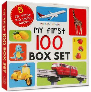 My First 100 Box Set - A Pack of Five Picture Books for Children by Wonder House Books Editorial