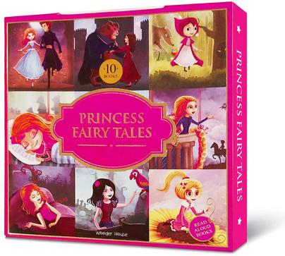 Princess Fairy Tales Boxset: A Set of 10 Classic Children Fairy Tales (Abridged and Retold) by Wonder House Books Editorial