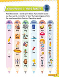 Phonics Reader - 3 (Word Families Short and Long Vowel Sounds) Age 6+