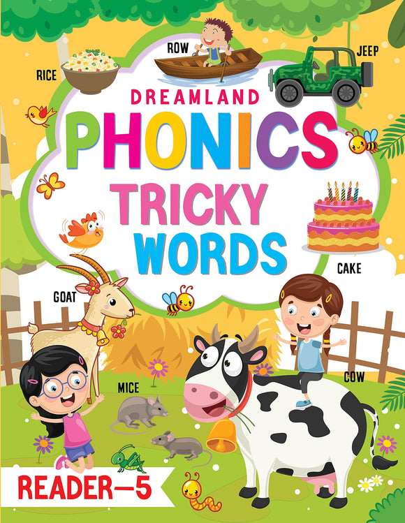 Phonics Reader - 5 (Tricky Words) Age 8+ by Dreamland Publications
