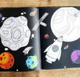 Space Copy Colour Book