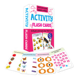 Flash Cards Activity - 30 Double Sided Wipe Clean Flash Cards for Kids