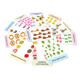Flash Cards Activity - 30 Double Sided Wipe Clean Flash Cards for Kids