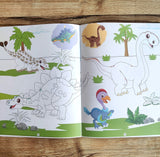 Dinosaurs Copy Colour Book