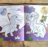Dinosaurs Copy Colour Book
