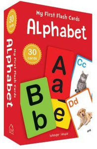 My First Flash Cards Alphabet : 30 Early Learning Flash Cards For Kids by Wonder House Books