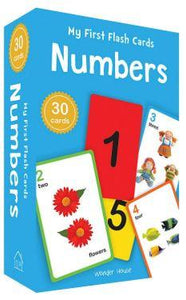 My First Flash Cards Numbers : 30 Early Learning Flash Cards For Kids by Wonder House Books
