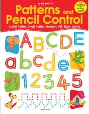 My Big Book of Patterns and Pencil Control by Wonder House Books