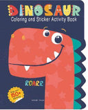 Dinosaurs - Coloring and Sticker Activity Book (With 150+ Stickers) by Wonder House Books