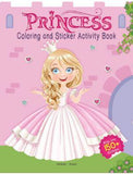 Princesses - Coloring and Sticker Activity Book (With 150+ Stickers) by Wonder House Books